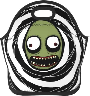 Lunch Bag Salad Anime Fingers Portable Reusable Lunch Box Insulated Neoprene Lunch Tote for Office Outdoor Picnic Women Men Handbags Tote 11 X 11.4 X 5.5in