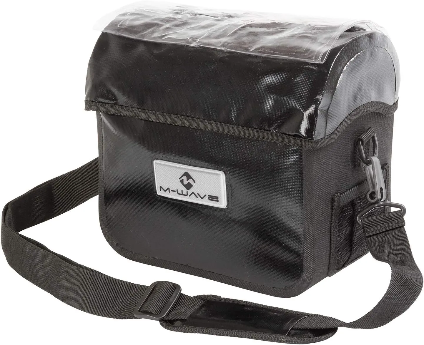M-Wave Ottawa Clip-On Handlebar Bag, Black