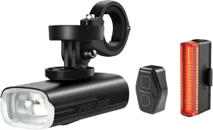 Magicshine EVO 1300 Bike Light SEEMEE 50 V2.0 Tail Light, Upside Down Mounted 1300 Lumens Bicycle Light with Remote Control, Bike Front Light for for Night Riding