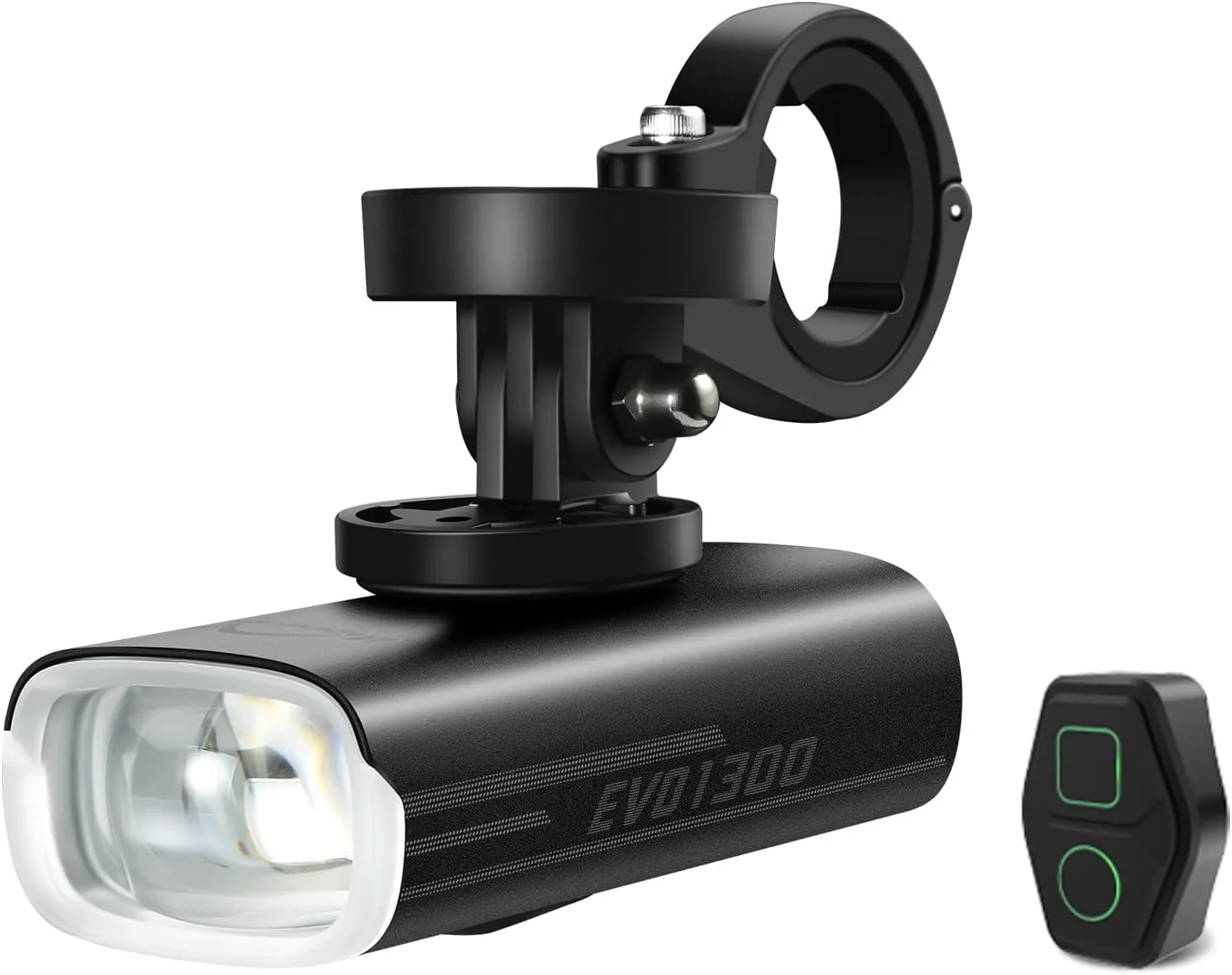 Magicshine EVO 1300 Bike Lights Upside Down Mounted 1300 Lumens Bicycle Headlights with Remote Control, Type-C and Waterproof Bike Front Light for for Night Riding