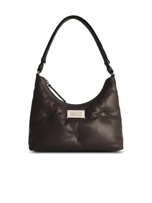 Maison Margiela 'Glam Slam' Grey Lear Crossbody Bag