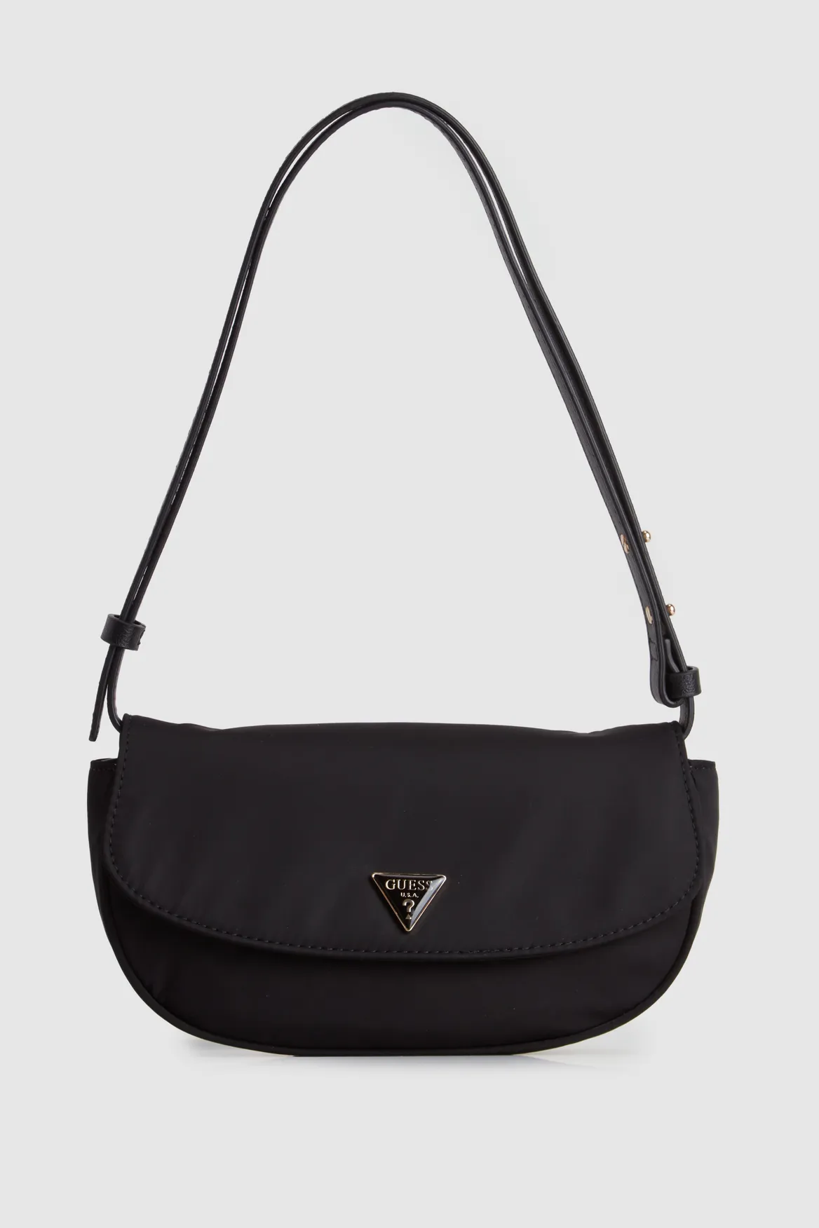 Mauve Mini Flap Shoulder Bag
