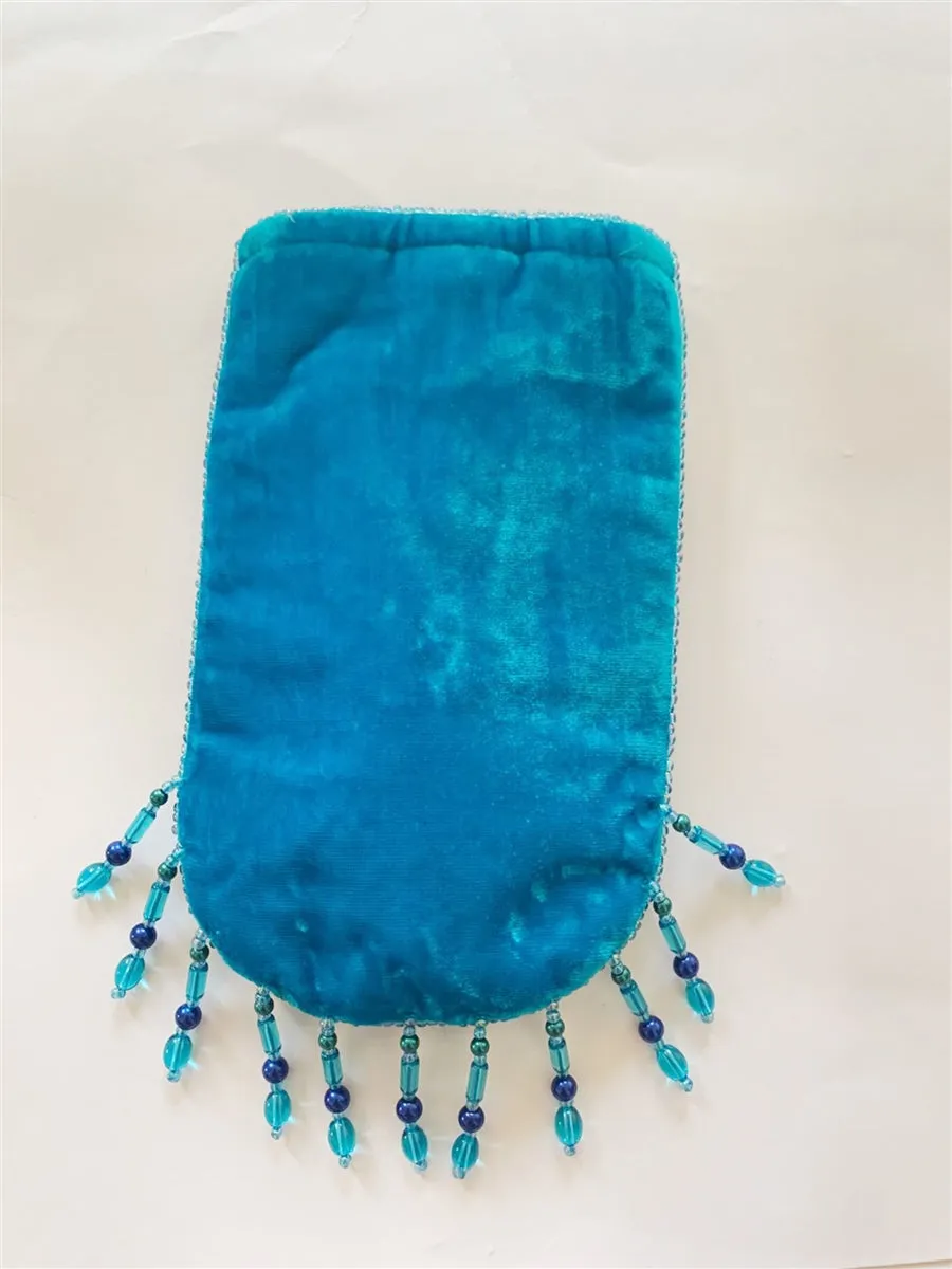 Mermaid Pattern Velvet Crossbody Bags VXL0609-Mermaid