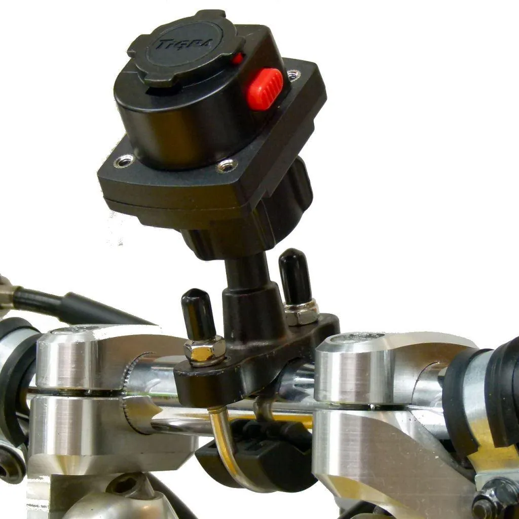 Metal U Bolt Handlebar Mount & TiGRA MountCase for iPhone 12 (sku 56296)
