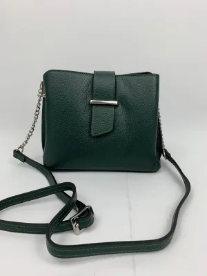 MILAN GREEN - Italian Genuine leather shoulder bag