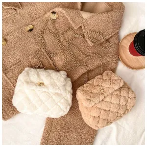 Mini Fluffy Crossbody Purse