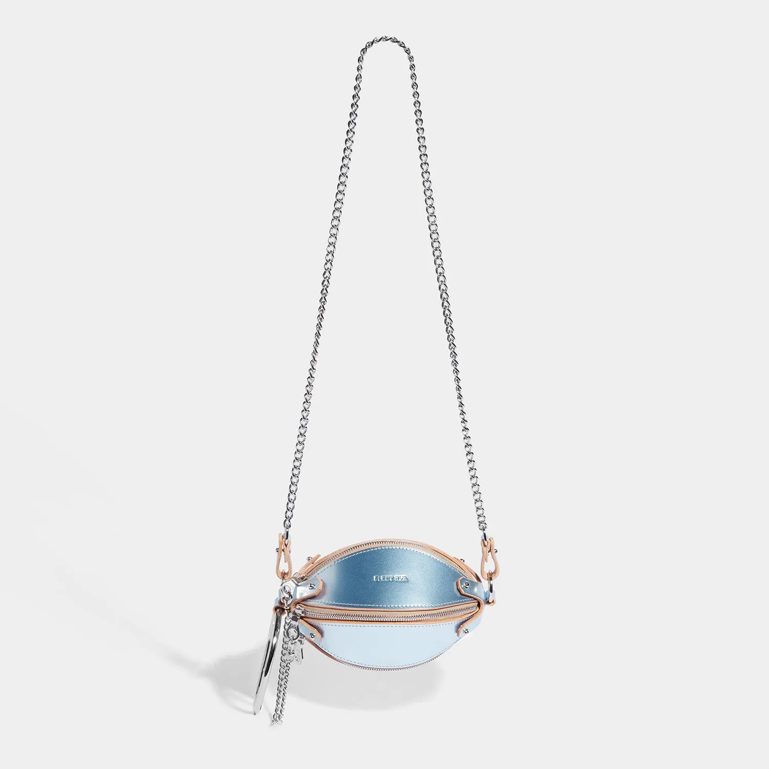 MINI MULTI ZIP BAG PLATINUM BLUE