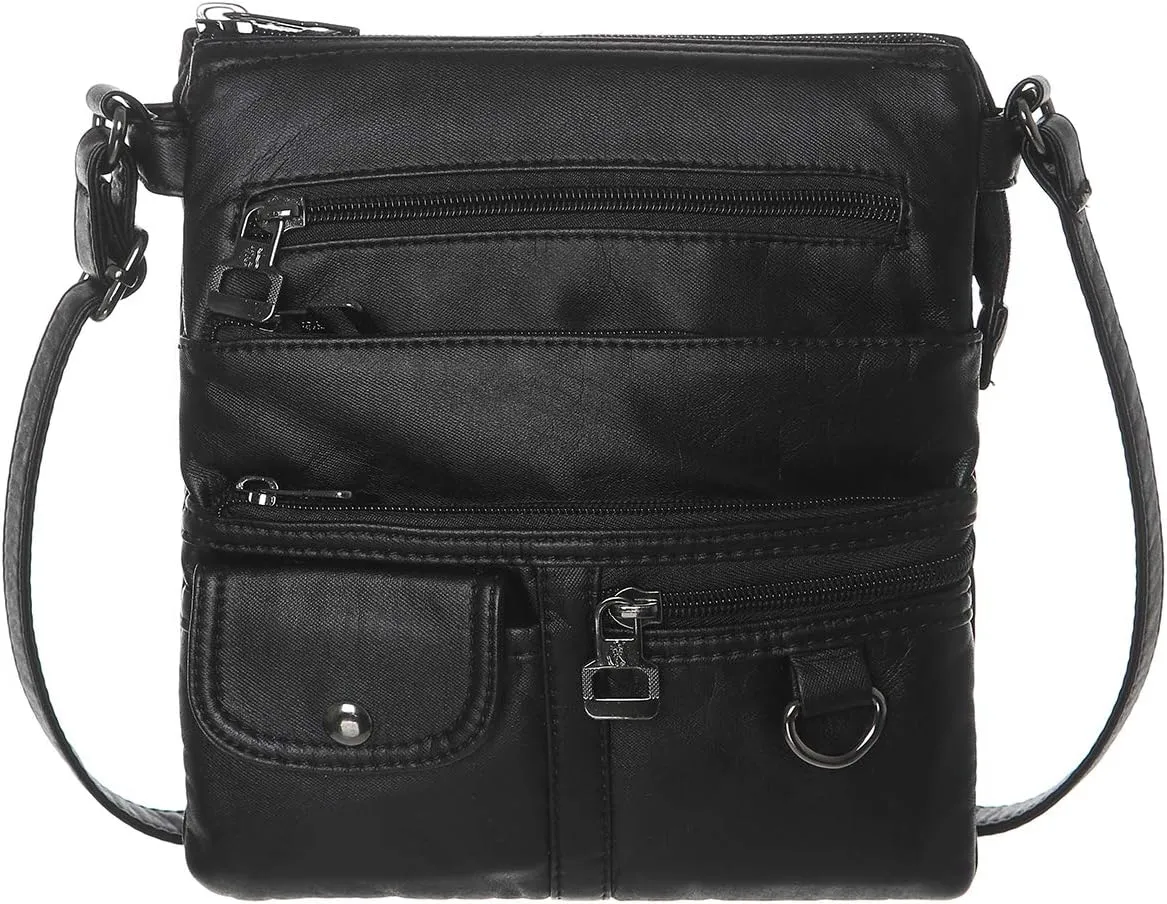 MINICAT Small Crossbody Purse Soft Synthetic Leather Crossbody Bags for Women