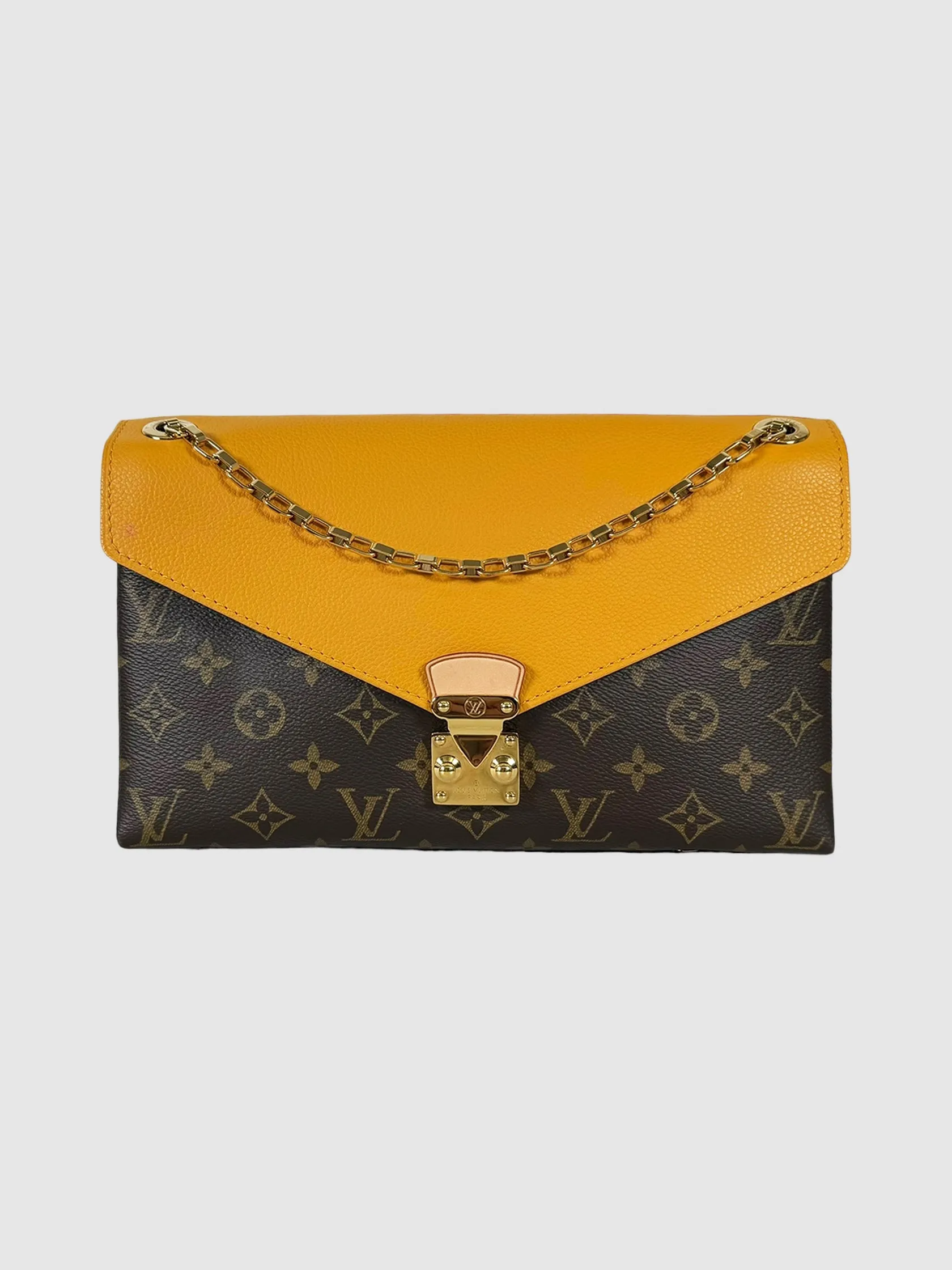 Monogram Pallas Chain Shoulder Bag
