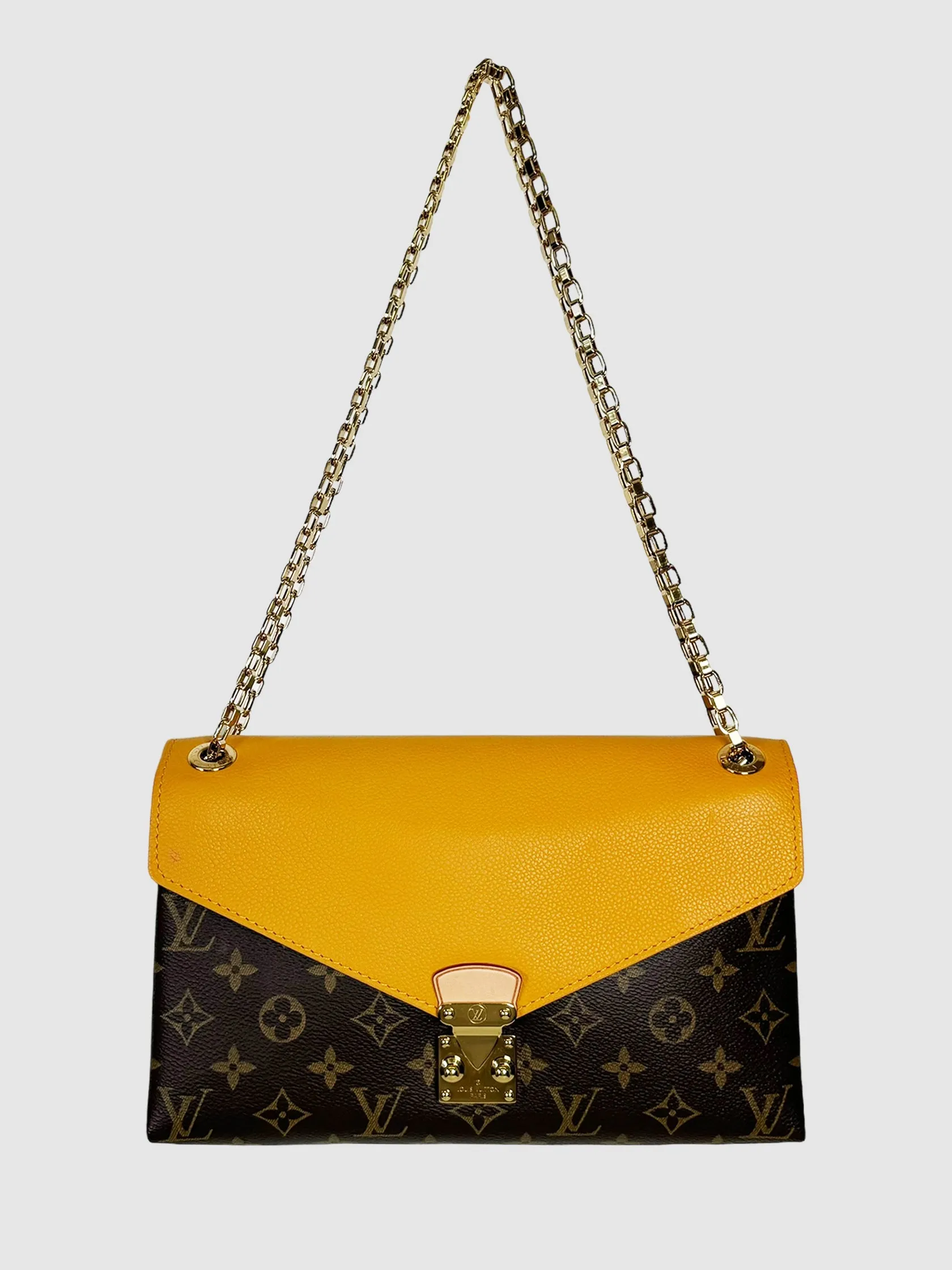 Monogram Pallas Chain Shoulder Bag