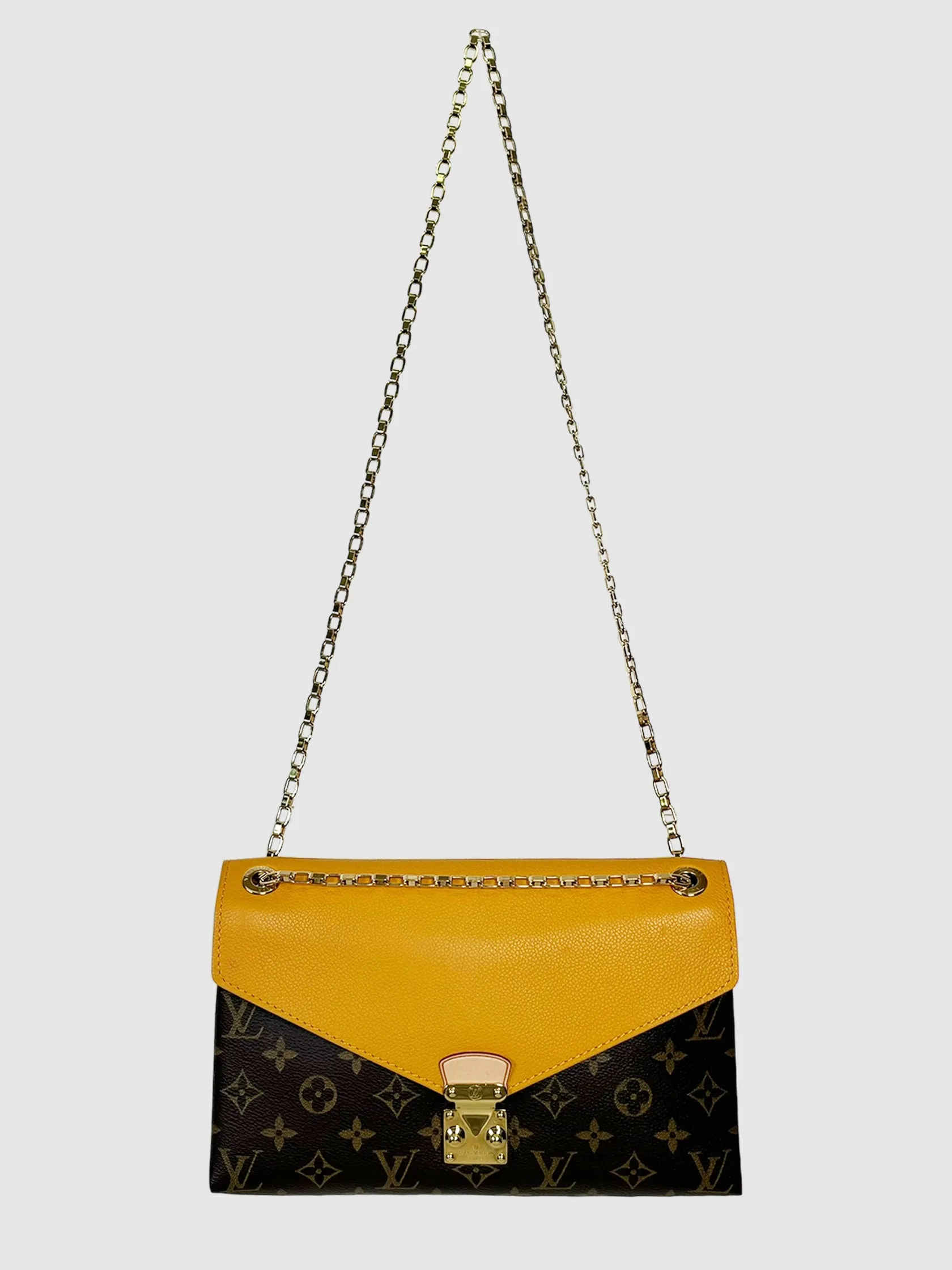 Monogram Pallas Chain Shoulder Bag