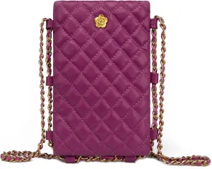 Montana West Quilted Small Crossbody Bags for Women Trendy Cell Phone Purse