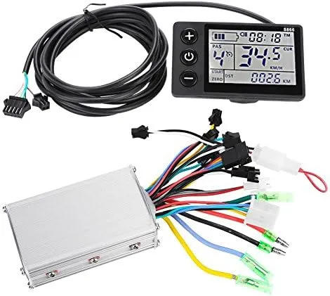 Motor Brushless Controller   LCD Display, Rainproof 24V-48V Electric Scooter Brushless Controller Kit(36V/48V 350W)
