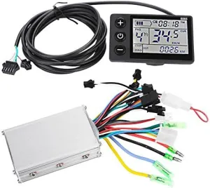 Motor Brushless Controller   LCD Display, Rainproof 24V-48V Electric Scooter Brushless Controller Kit(36V/48V 350W)