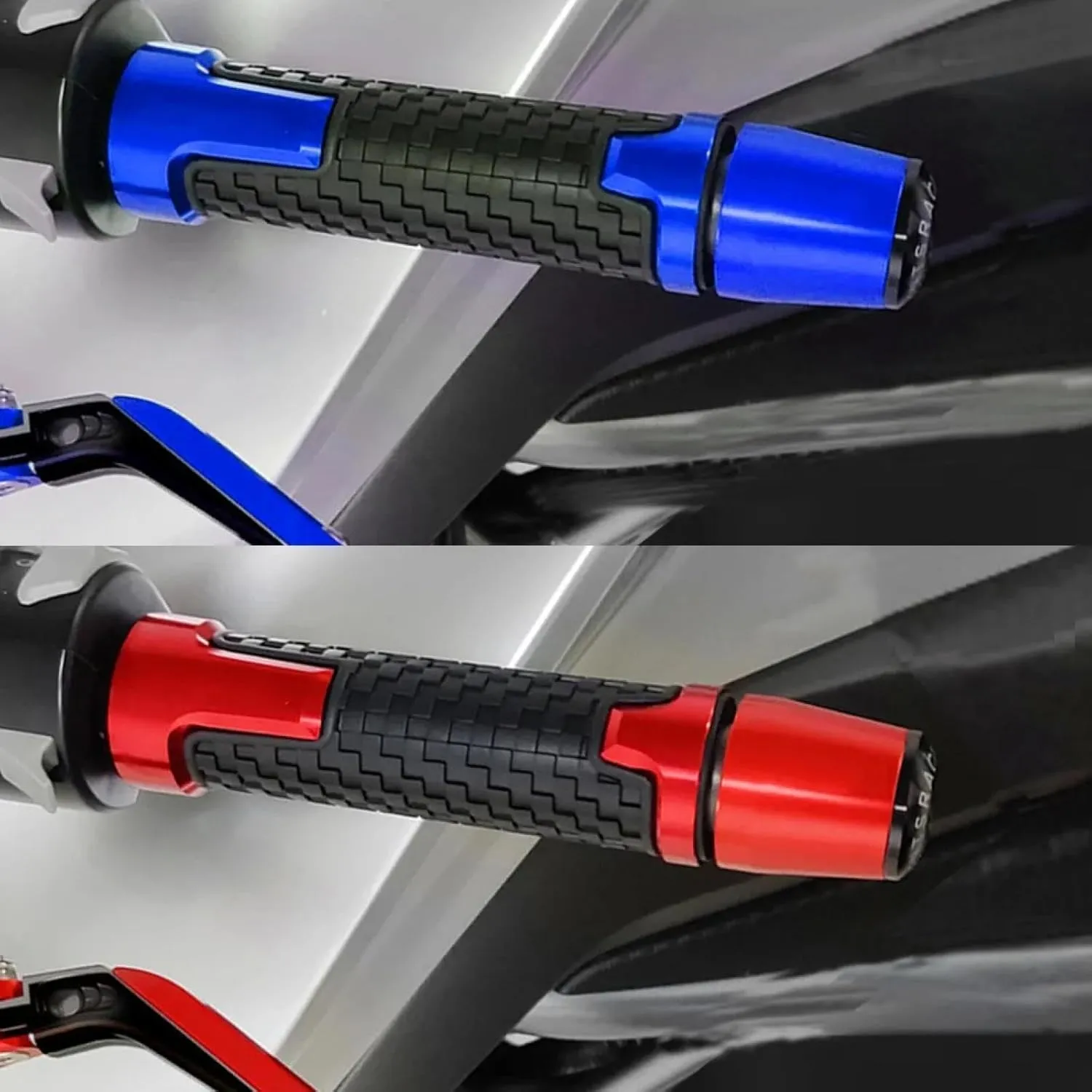 Motorbike Grips for H-ON-DA VT1100C VT1100C2 1997-2006 2007 VT 1100 C 7/8" 22mm Motorcycle Handlebar Handles Grips Ends Hand bar Grip end CNC Aluminum Handlebar Handle Grips Ends