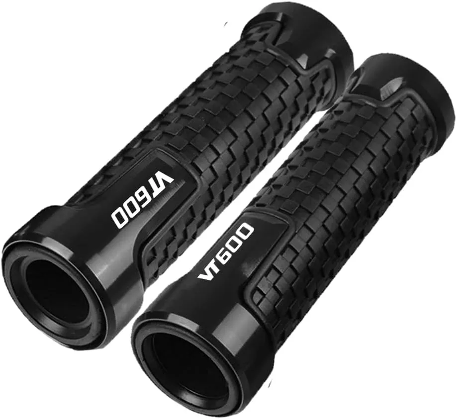Motorbike Grips for H-ONDA VT600C VT600 C/CD/CD2 1993-2007 2003 2006 2005 2004 7/8" 22mm Motorcycle Handlebar Handle Grips Ends Handles Hand bar end Grip Handle Bar Grip Ends Plug