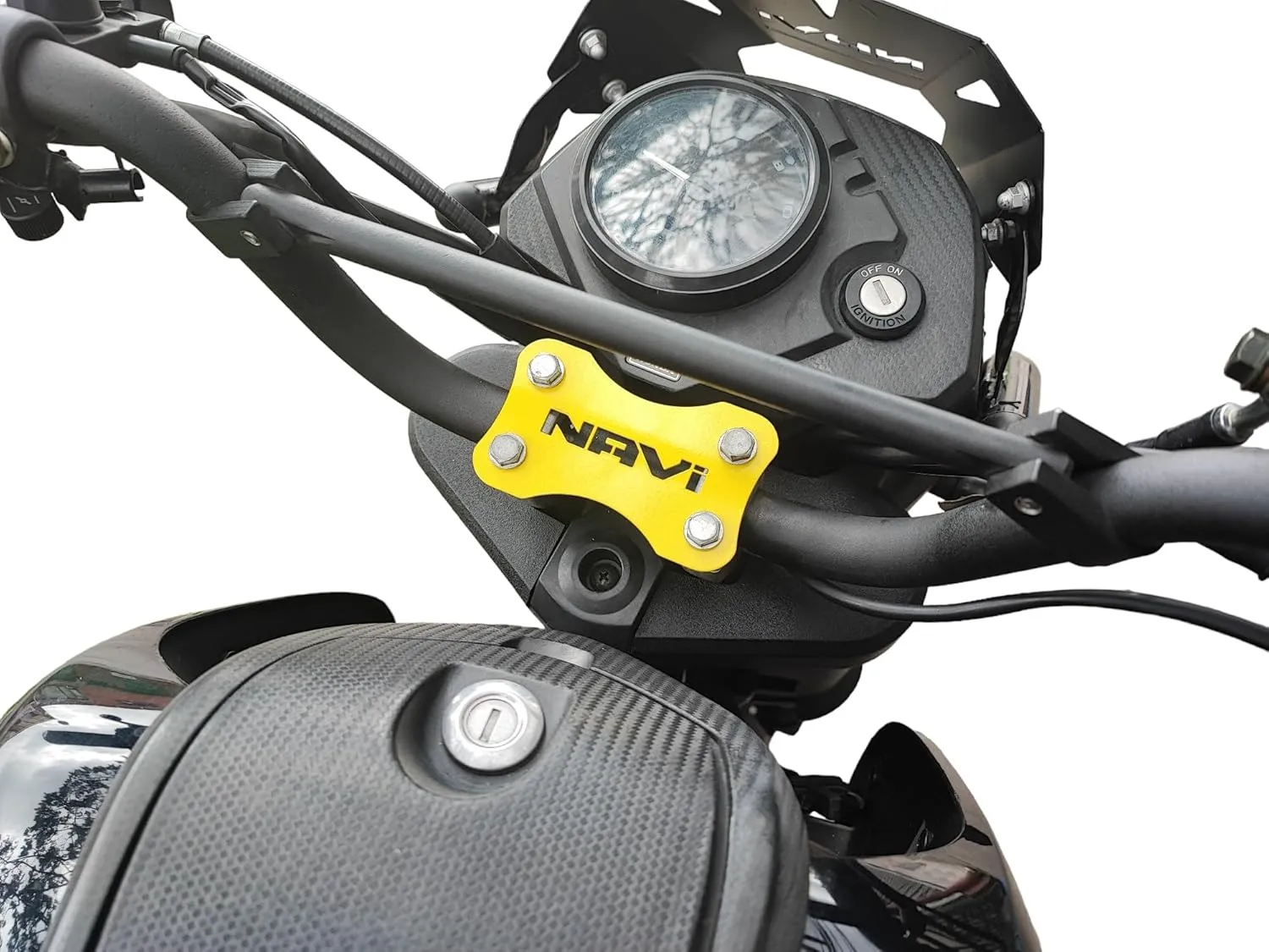 Motorcycle Acutrax Cover for Honda Navi (Yellow)