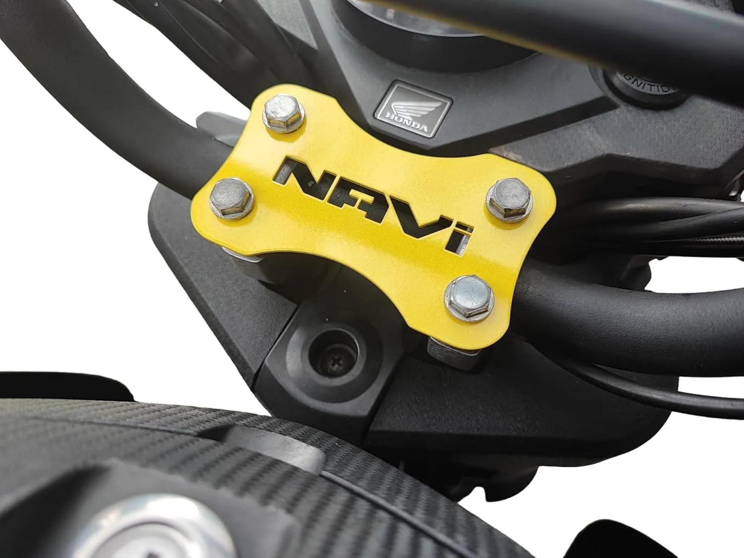 Motorcycle Acutrax Cover for Honda Navi (Yellow)