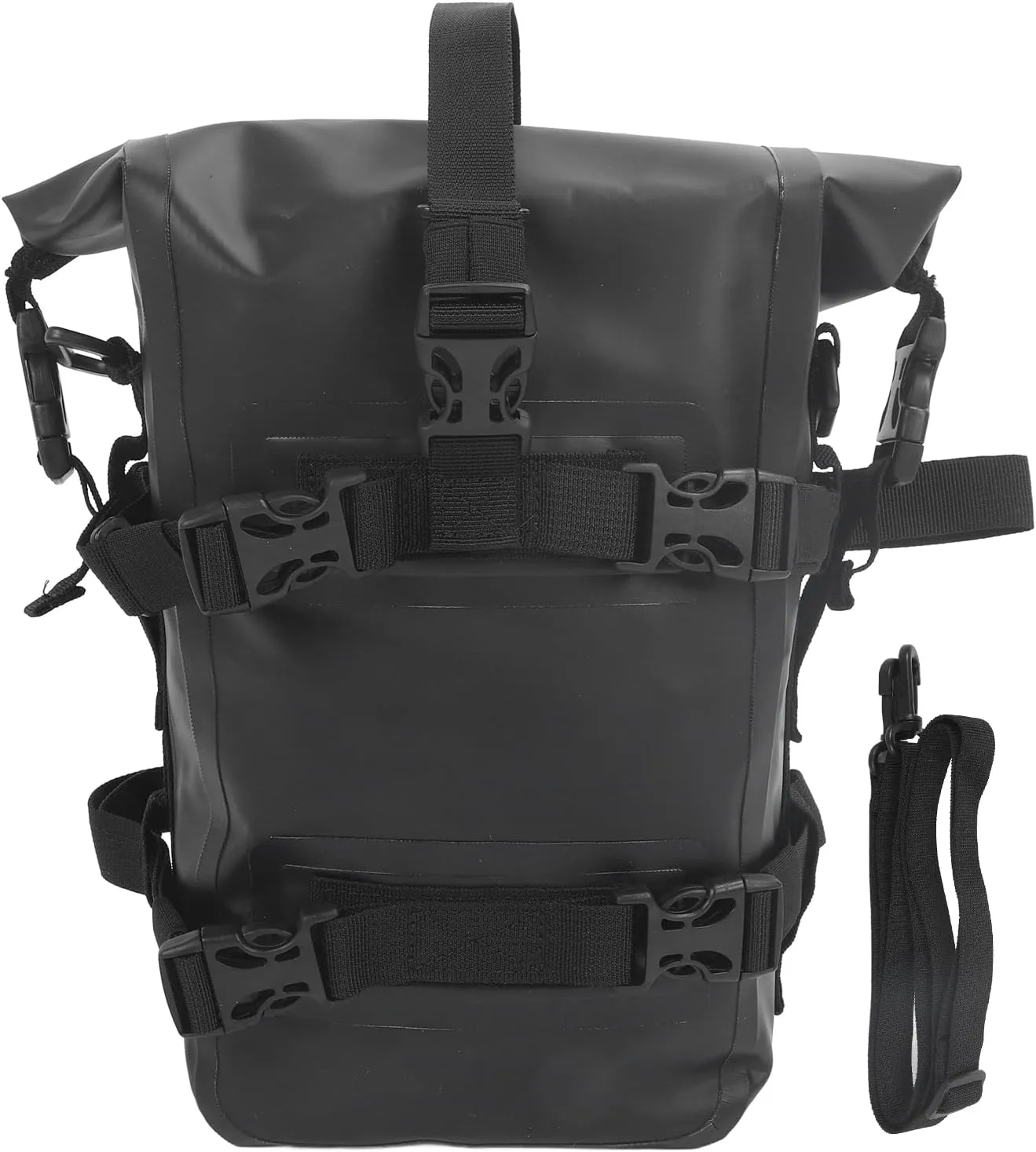 Motorcycle Frame Crash Bars Bag, Motorcycle Side Saddle Bag, Universal Quick Release Motorcycle Hanging Bag for Distance Traveling