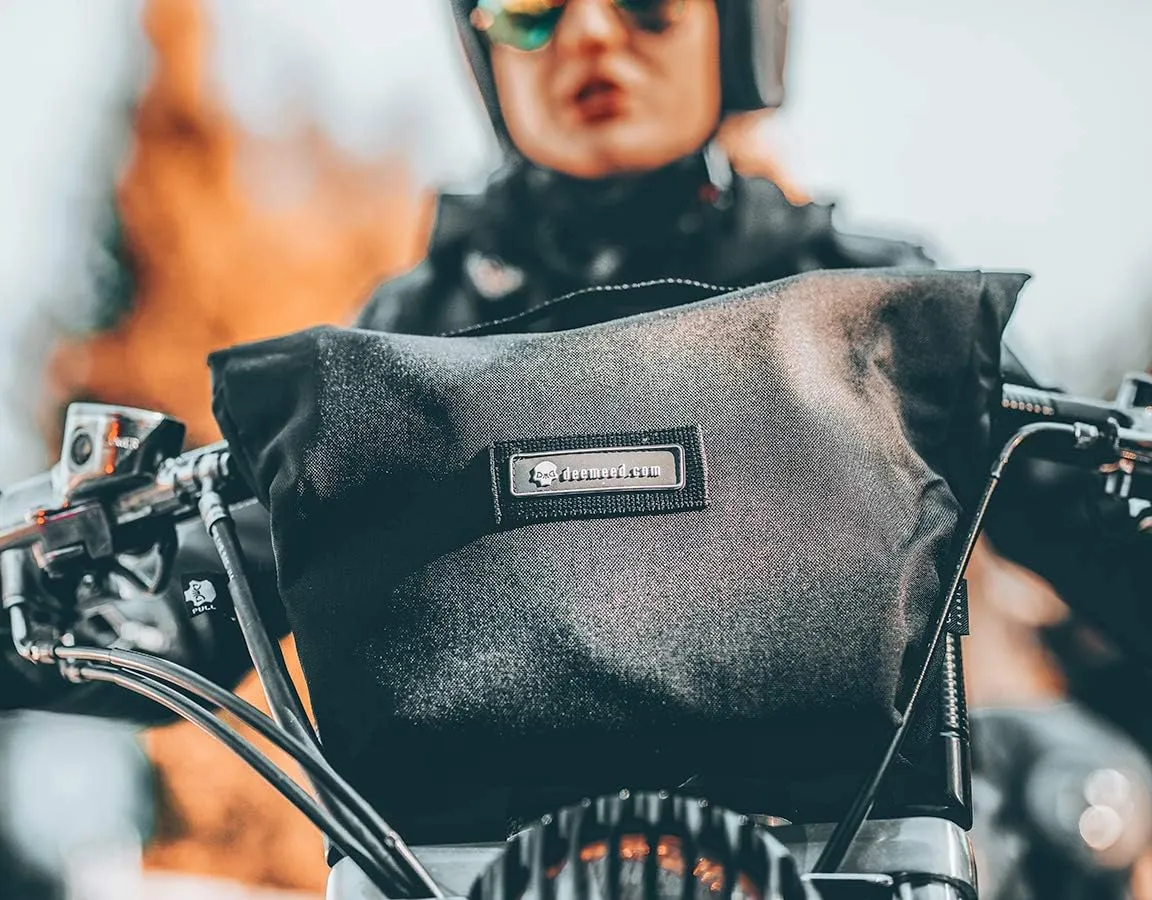 Motorcycle Handlebar Bag, Made of Waterproof Cordura, Tool Bag, Motorcycle apehanger Bag (Cordura)