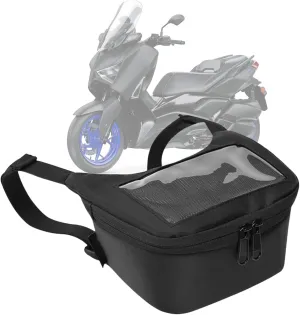 Motorcycle Handlebar Storage Bag Travel Luggage Bag Mobile Phone GPS Touch Screen Waterproof Bag Compatible With Yamaha Tmax Nmax Xmax NVX155 Scooter