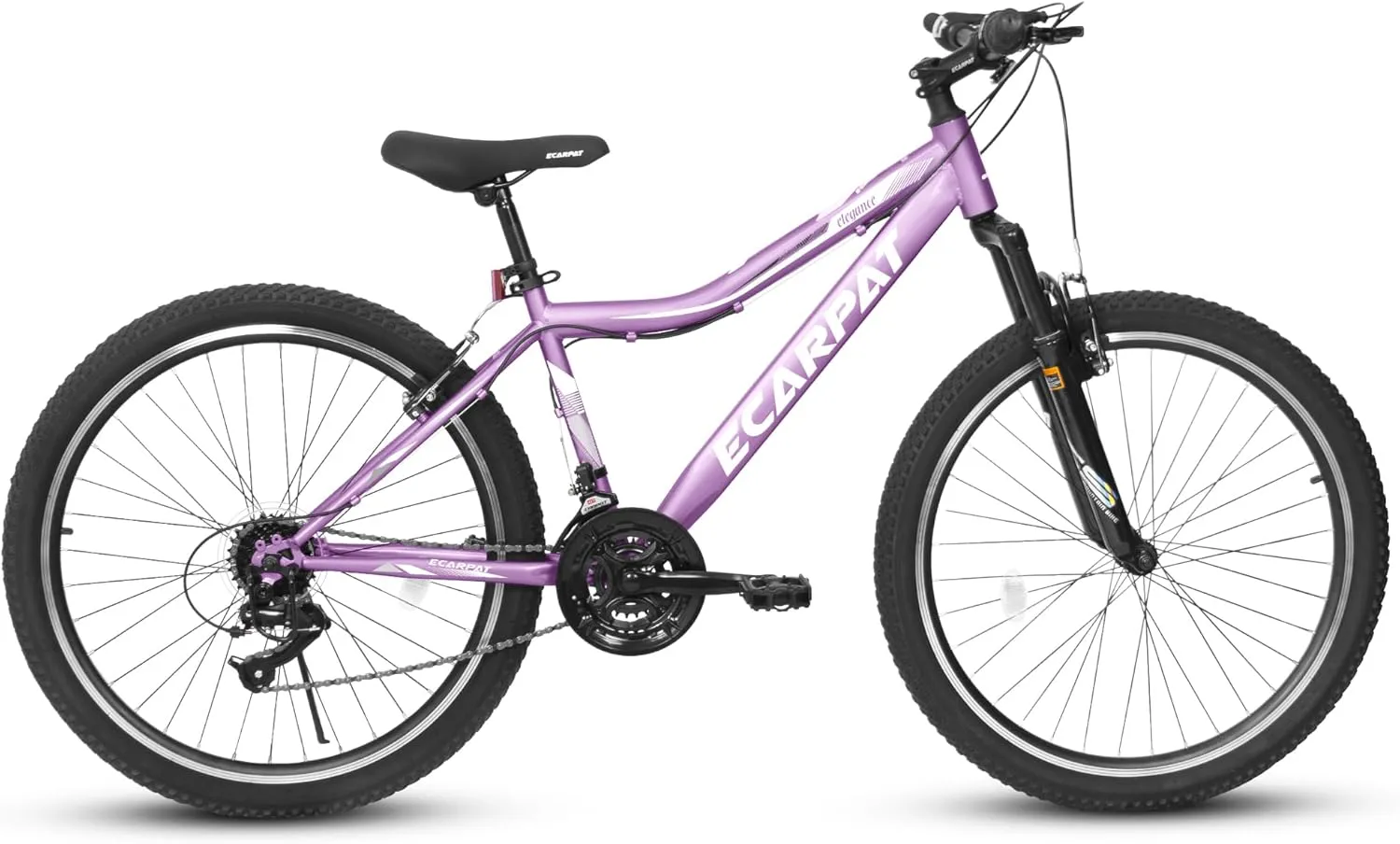 Mountain Bike 24 26 27.5 Inch Dual/Front Suspension Mens Womens Mountain Bike, 21 Speeds Dual Disc Brake, Carbon Steel Mountain Bike, Trail Beach Snow Commuter City Bikes, Birthday Gift Choice