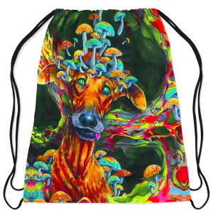 Mush Puppy Drawstring Bag