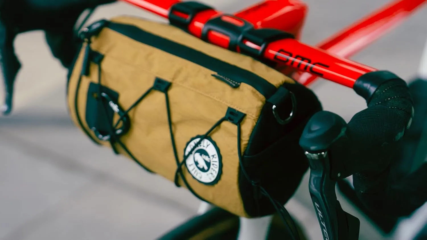 NEO PORTER COURSIER GT PRO Bicycle Handlebar Bag, Waterproof Bike Front Bag for Road Bike, Mountain Bike, Cycling Travel (Terrain, 3.8L)