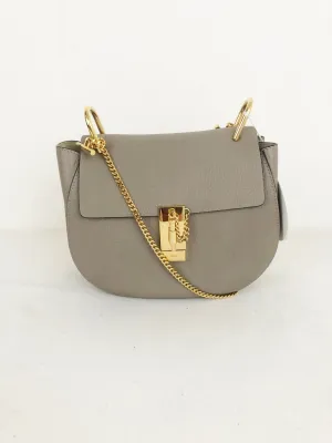 NEW Chloe Grey Drew Crossbody Bag