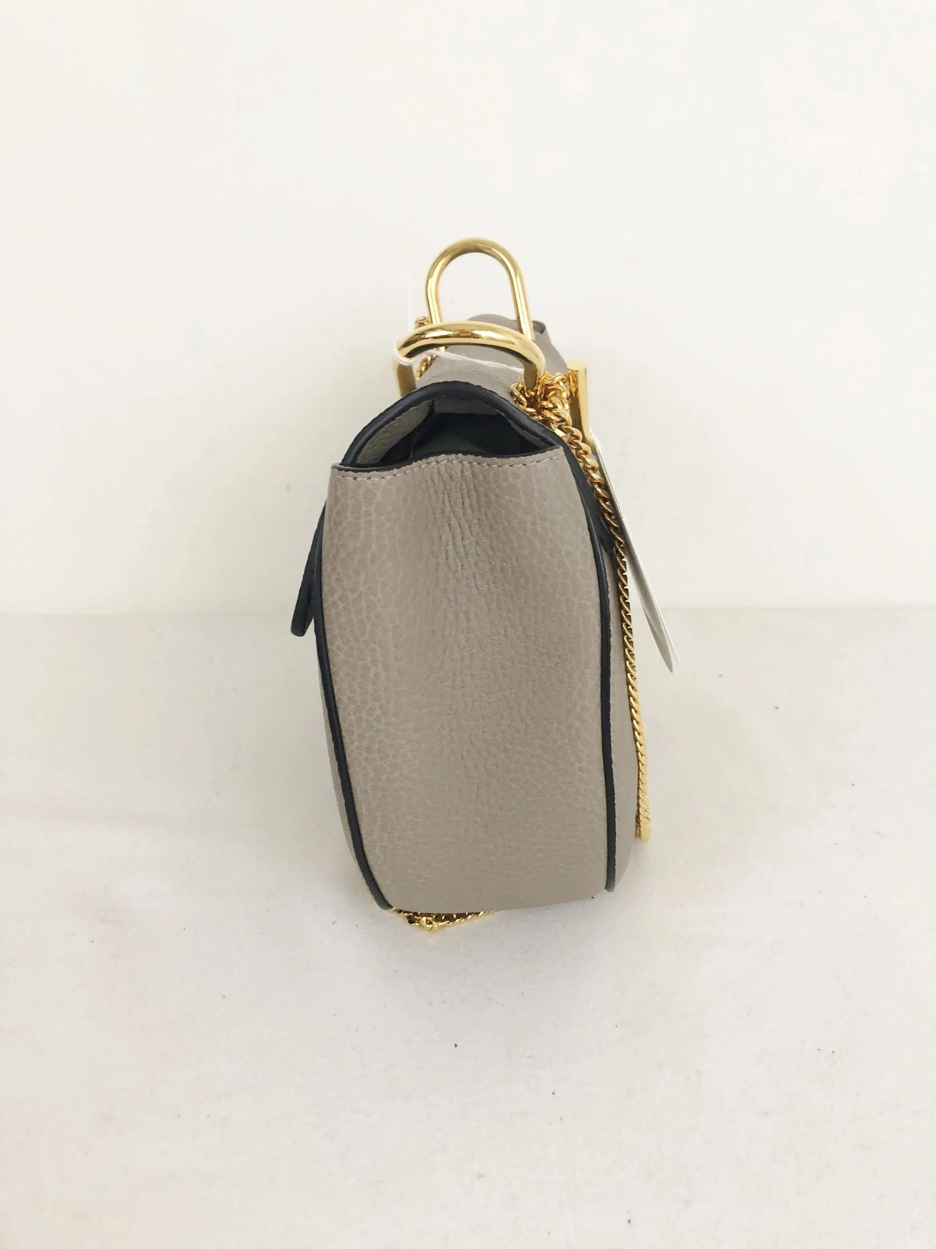 NEW Chloe Grey Drew Crossbody Bag