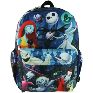 Nightmare Before Christmas Deluxe Oversized Print 12" Backpack