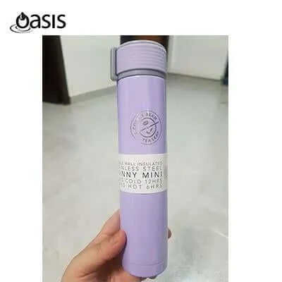 Oasis Insulated Stainless Steel Skinny Mini Drink Bottle 250ml