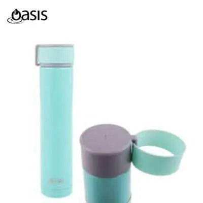 Oasis Insulated Stainless Steel Skinny Mini Drink Bottle 250ml