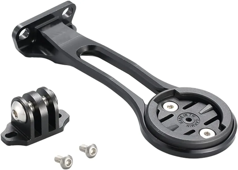 Out Front Bike Stem Handlebar Combo Mount for Garmin Edge Wahoo Elemnt Bryton Rider Stages Dash Hammerhead Campatible with Pro Vibe Stem