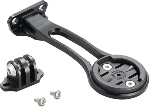 Out Front Bike Stem Handlebar Combo Mount for Garmin Edge Wahoo Elemnt Bryton Rider Stages Dash Hammerhead Campatible with Pro Vibe Stem
