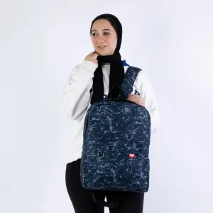 OVER-PRINTED Scratched BAG