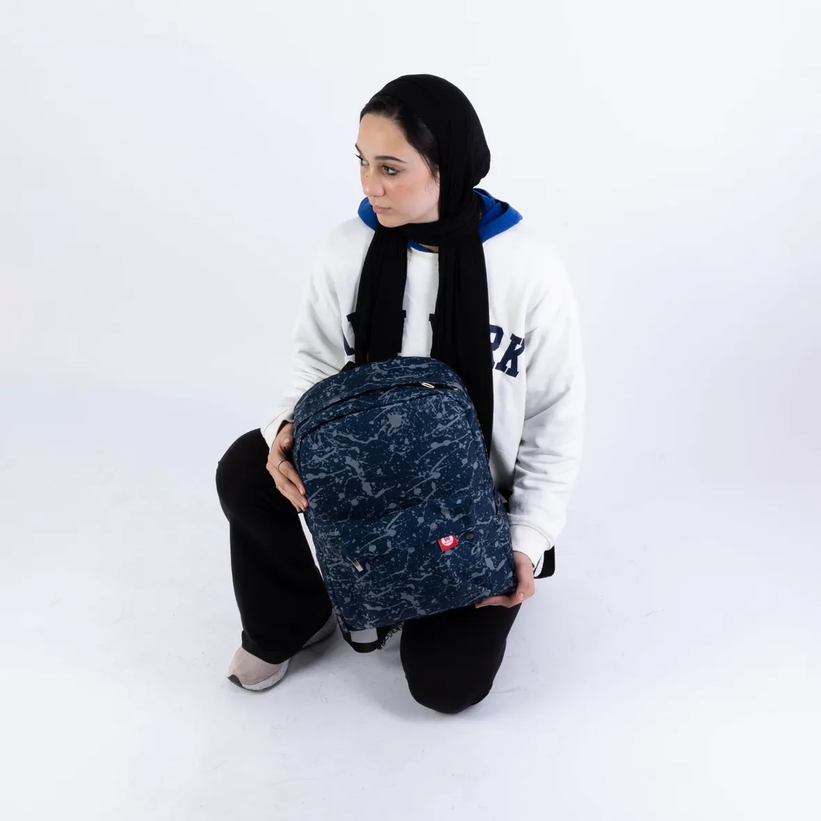 OVER-PRINTED Scratched BAG