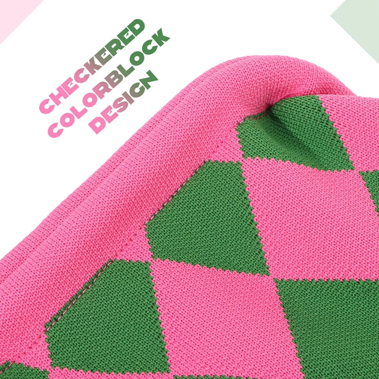 Oweisong Woven Clutch Purse for Women Summer Beach Bag Casual Colorblock Evening Handbags Vacation Bag with Chain
