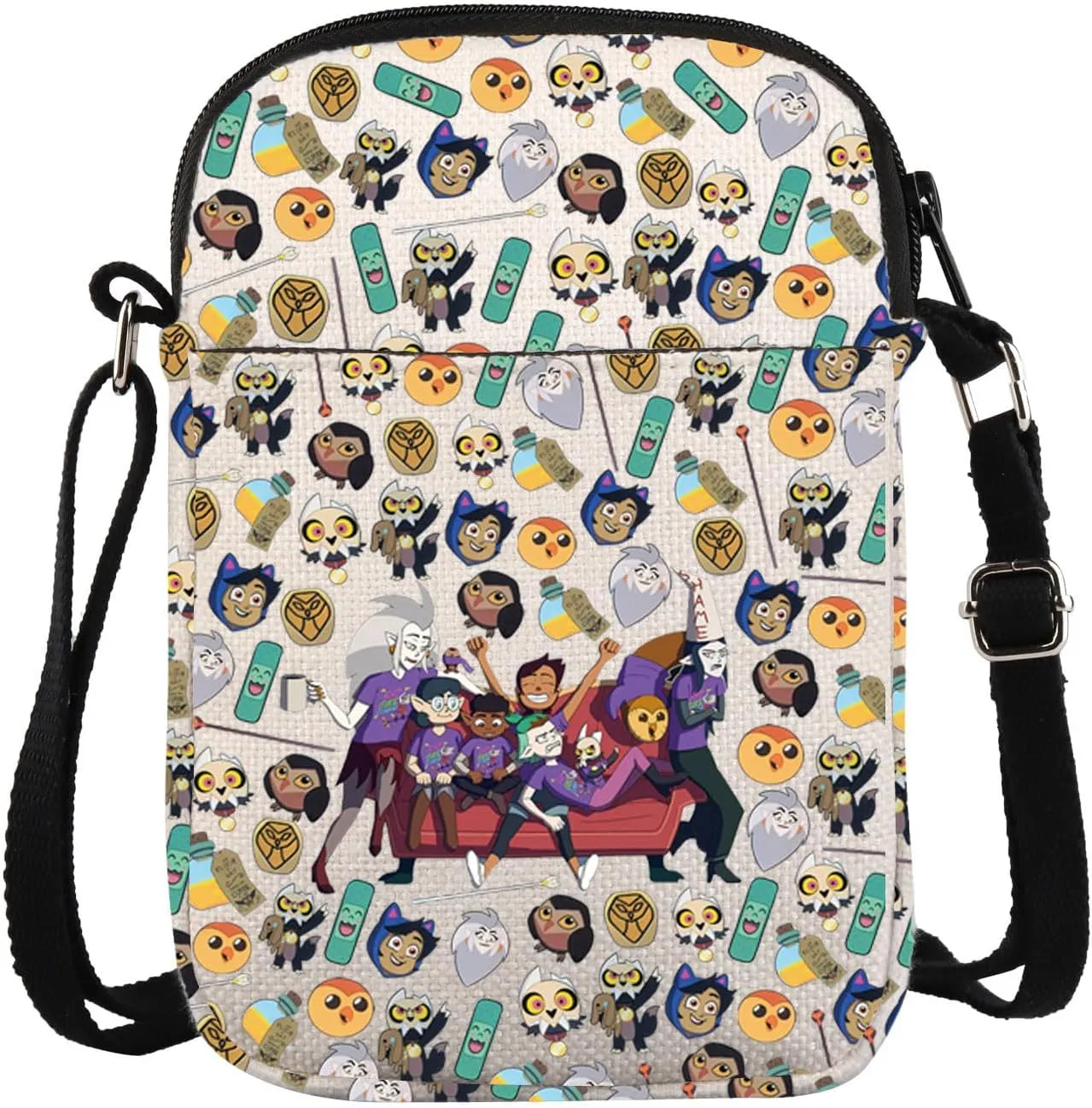 Owl House Inspired Crossbody Bag Hooty Theme Gift Animation Merch Gift