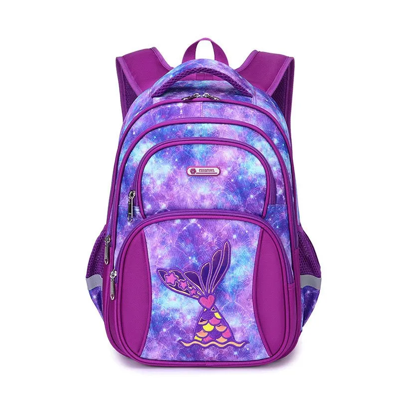 Oxford Cartoon Print Backpacks