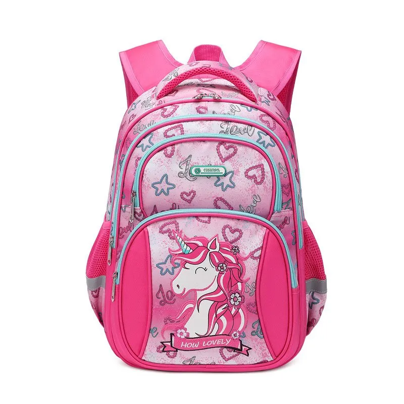 Oxford Cartoon Print Backpacks