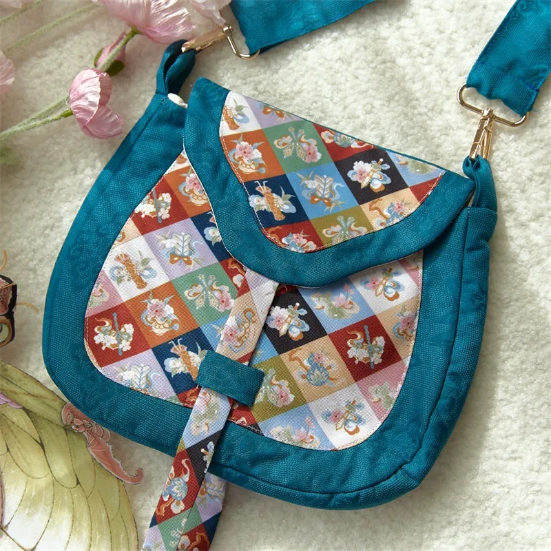 Paddy Field Crossbody Merchant Bag for Women