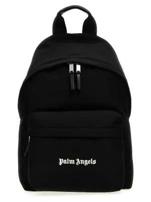 Palm Angels Logo Print Backpack