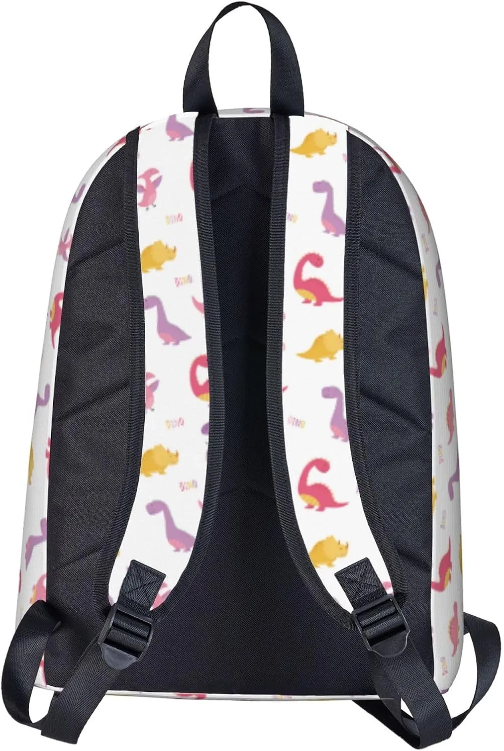 Personalized Backpack for Girls Boys, Custom Backpacks with Name, Customized Dinosaur School Bookbag for Kids, Personalized Casual Bookbags for Back to School Travel Picnic 17in