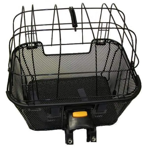 PET BASKET WITH CAGE AND QUICK RELEASE
