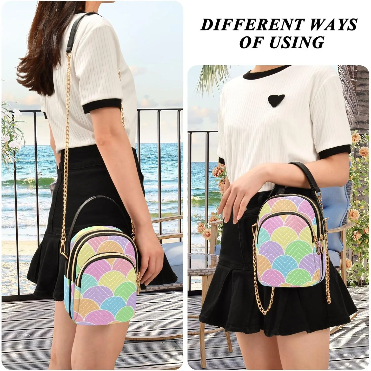 Phone Purse Women Small Cell Wallet Crossbody Bags Women's Crossbody Handbags Mini Shoulder Bag