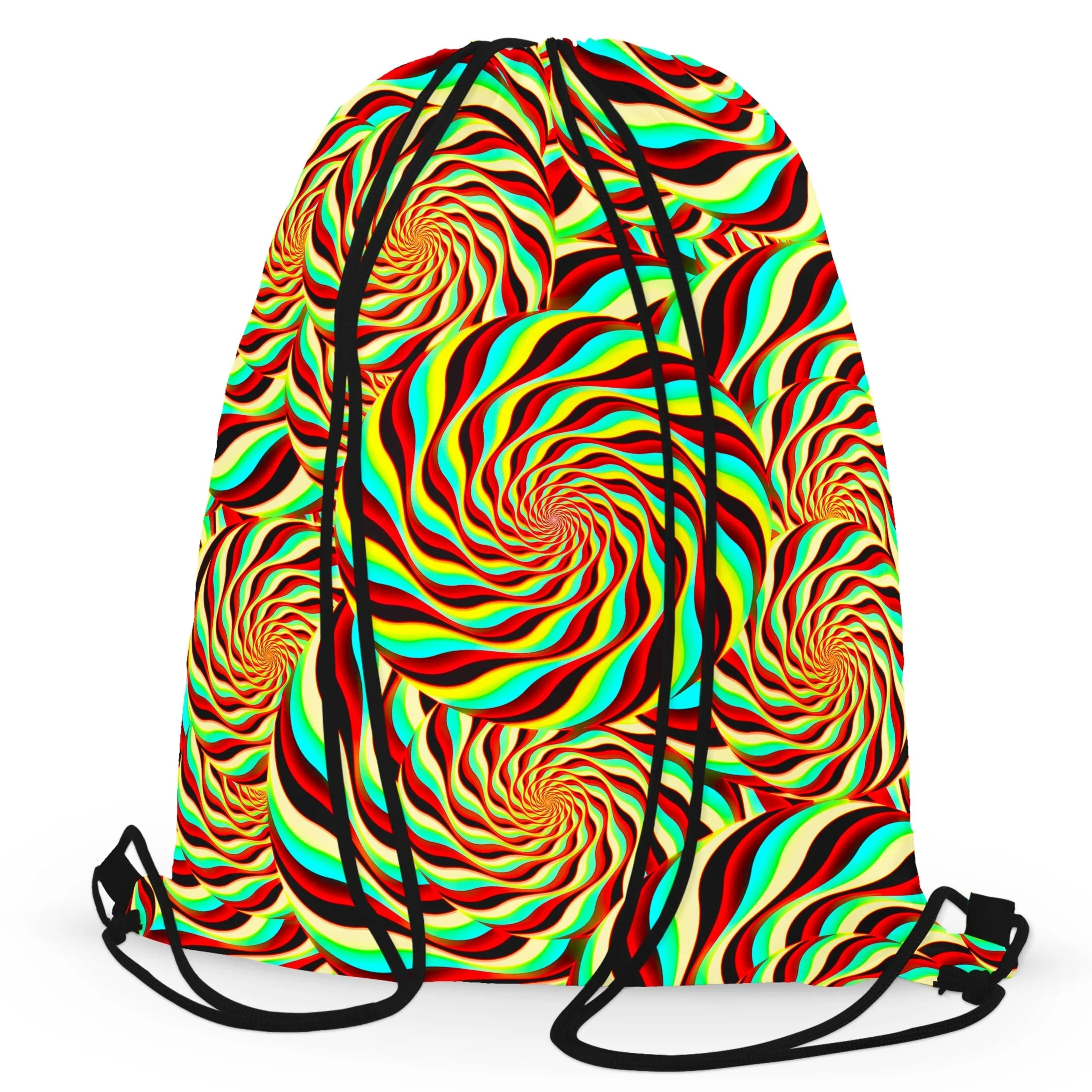 Pineal Swirl Drawstring Bag