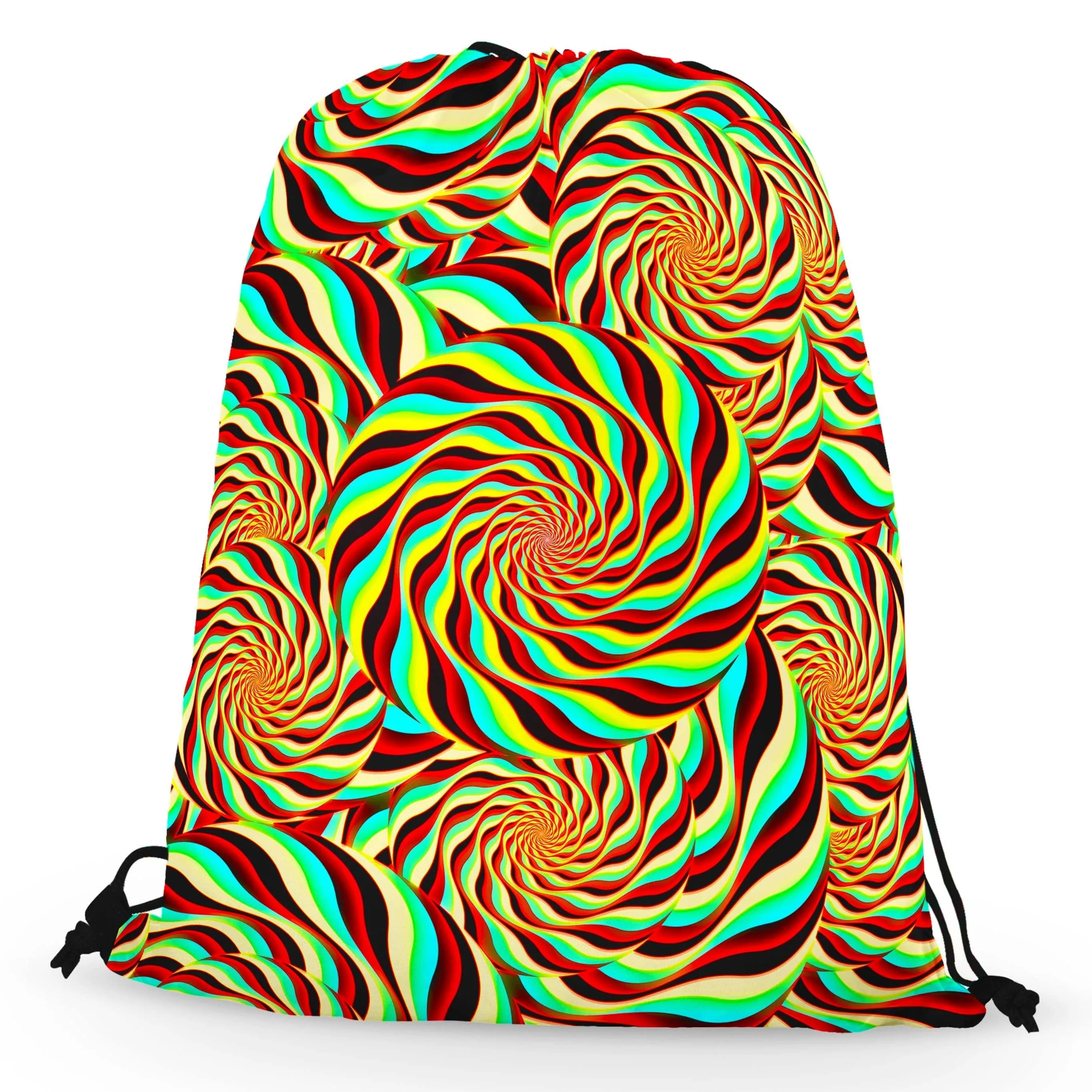 Pineal Swirl Drawstring Bag