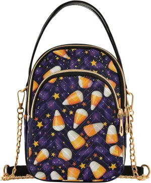 Pizza on a Green Purse with Strap Crossbody, Shoulder Handbag, Fashion Crossbody Bags for Women