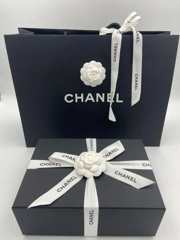 Plated Bag Cross Stable Black Gold Caviar Classic Low-priced Chanel Vanity